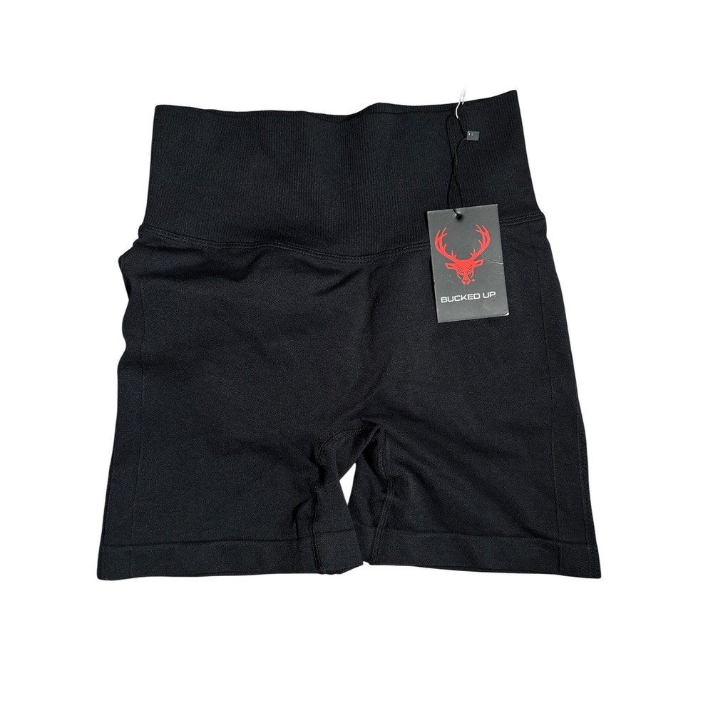 NWT Bucked Up In Motion Seamless Shorts XS High Rise Scrunch Butt Gym Workout